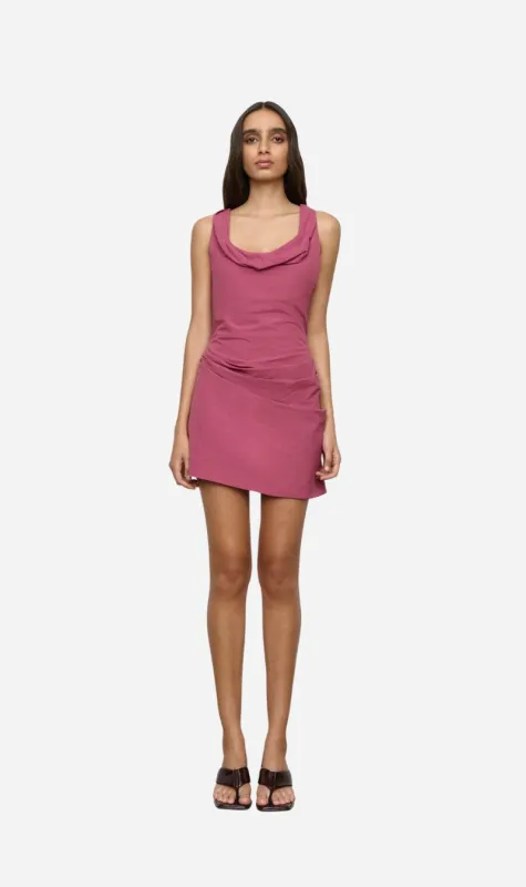 One Of Others | Suki Mini Dress - Soft Plum sold by Sisters & Co