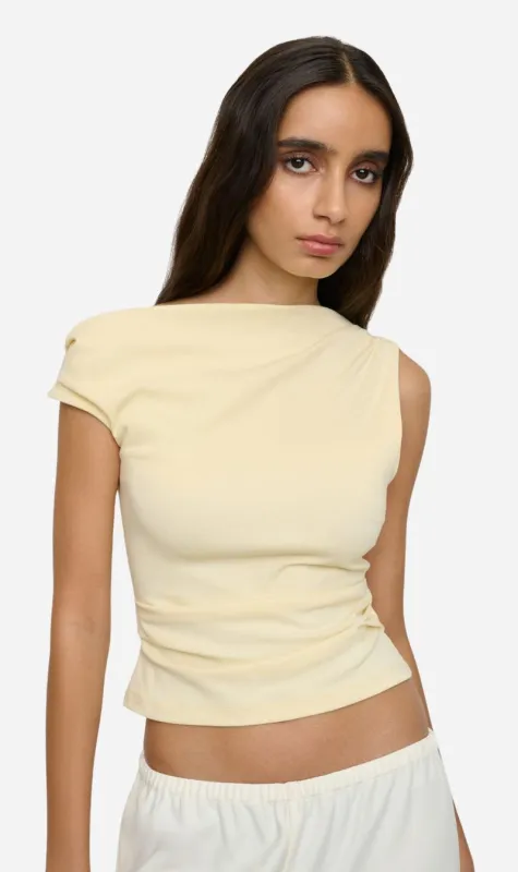 One Of Others | Paeton Top - Custard sold by Sisters & Co