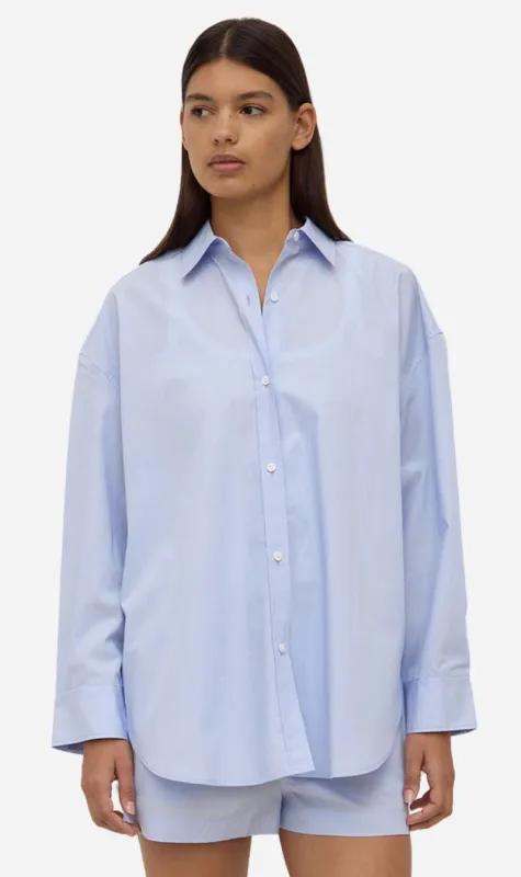 Assembly Label | Havana Stripe Long Sleeve Shirt - Blue/White sold by Sisters & Co