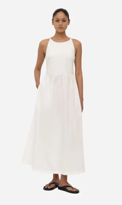 Assembly Label | Posie Midi Dress - White sold by Sisters & Co