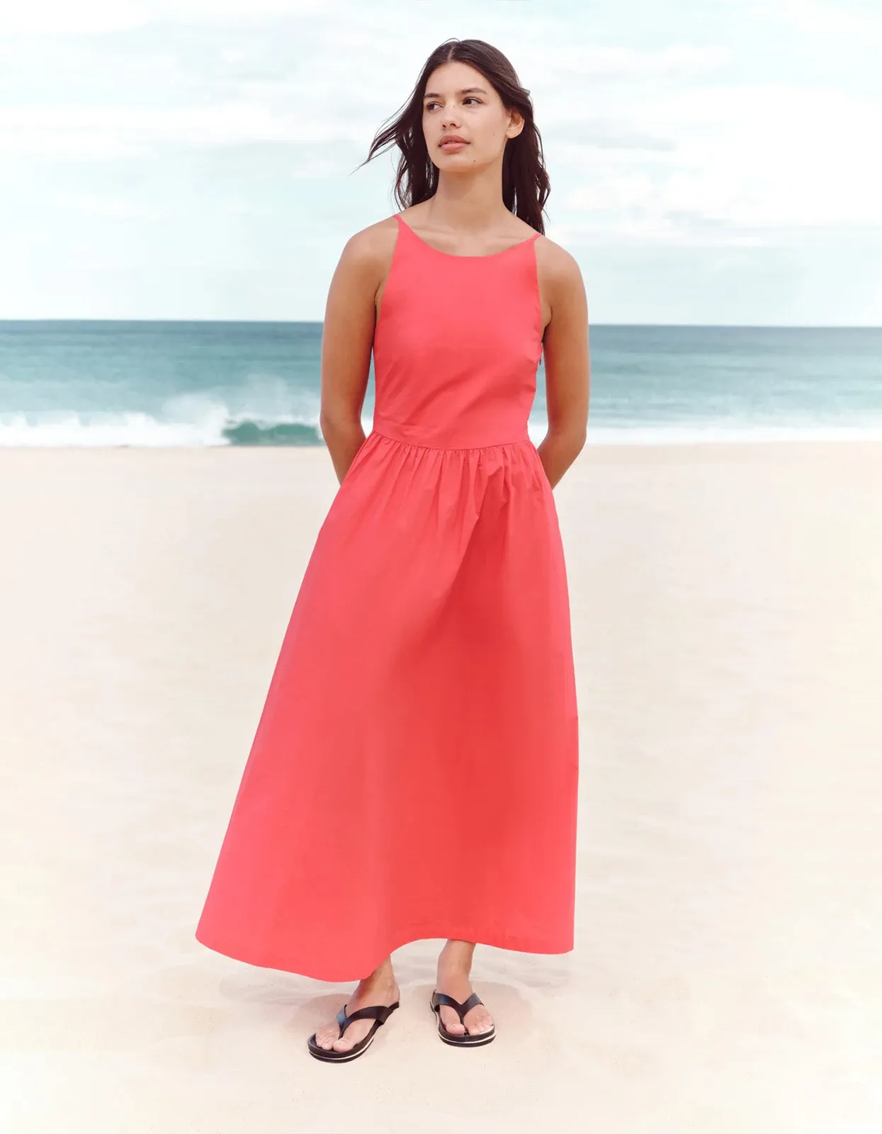 Assembly Label | Posie Midi Dress - Chilli sold by Sisters & Co product image thumbnail 2