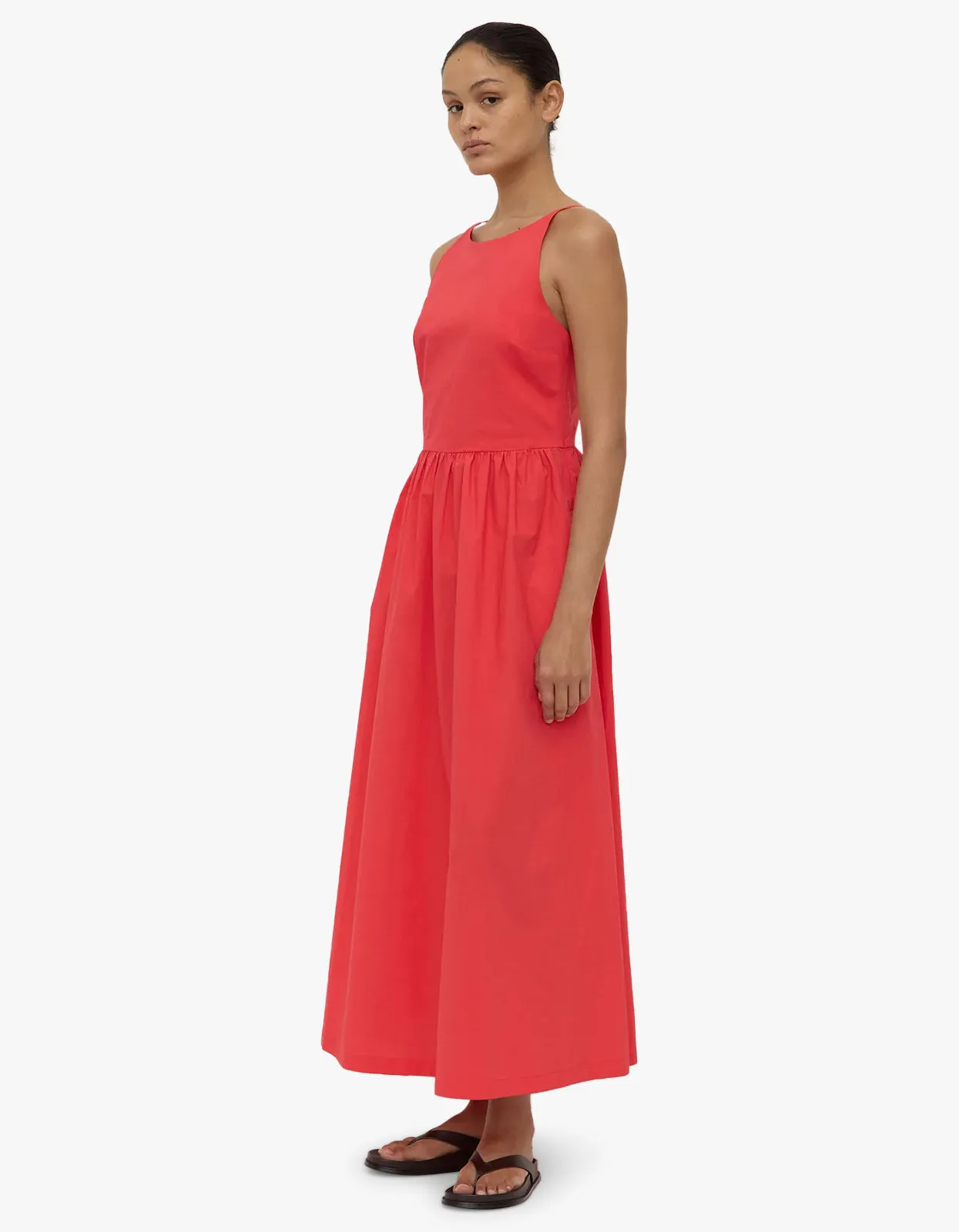 Assembly Label | Posie Midi Dress - Chilli sold by Sisters & Co product image thumbnail 3