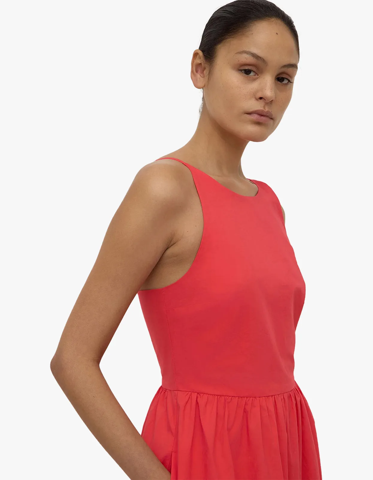 Assembly Label | Posie Midi Dress - Chilli sold by Sisters & Co product image thumbnail 5