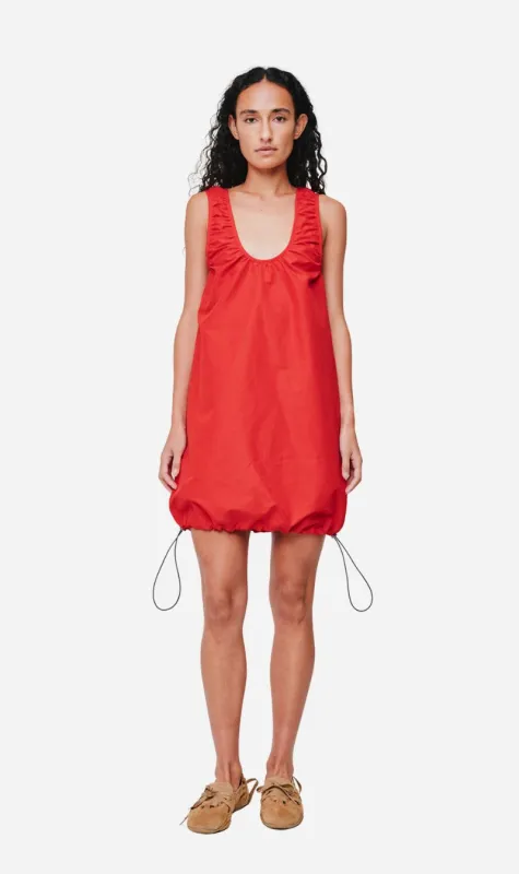 Wynn Hamlyn | Bungy Mini Dress - Red sold by Sisters & Co