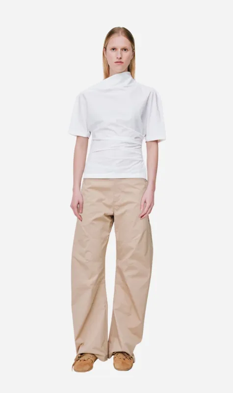 Wynn Hamlyn | Elodie Top - White sold by Sisters & Co