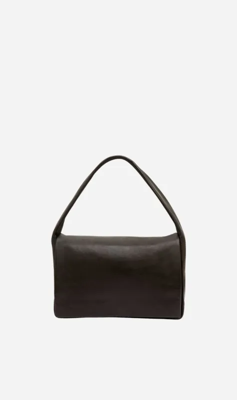 St Agni | Soft Everyday Satchel - Coffee sold by Sisters & Co