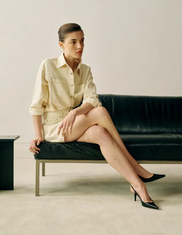 DL1961 | Alma Skirt - Ecru sold by Sisters & Co product image thumbnail 2