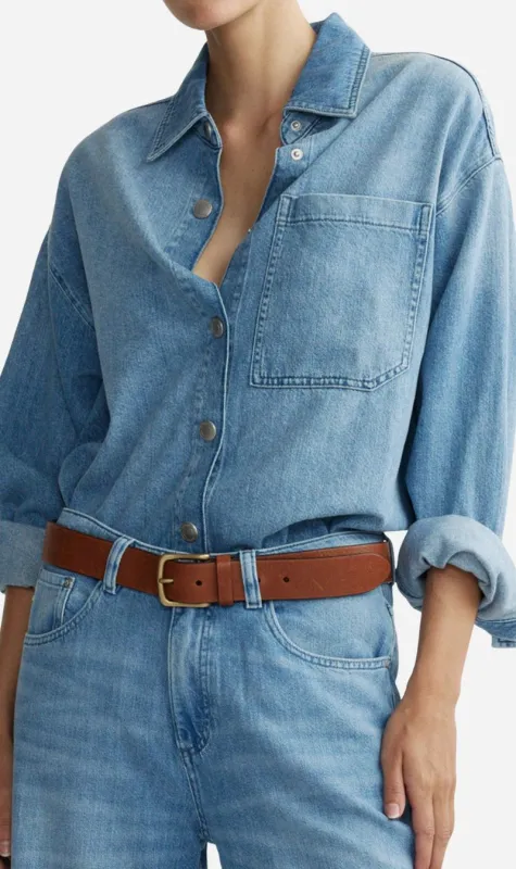 DL1961 | Addison Overshirt - Riverbank Aura sold by Sisters & Co