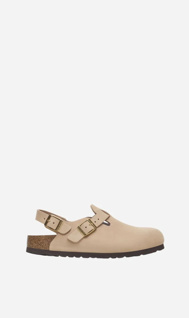 Birkenstock | Tokio Nubuck Regular - Sandcastle sold by Sisters & Co
