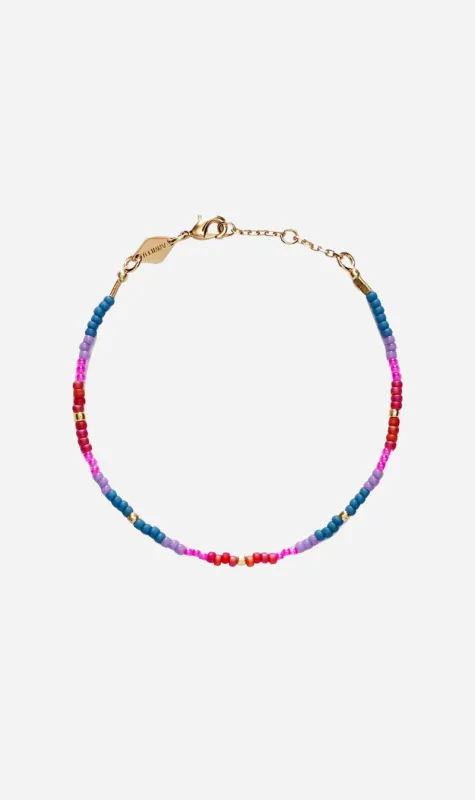 Anni Lu | Tie Dye Bracelet - Violet sold by Sisters & Co