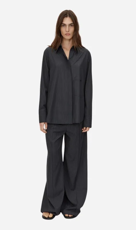 Camilla and Marc | Ophyria Shirt - Black Stripe sold by Sisters & Co