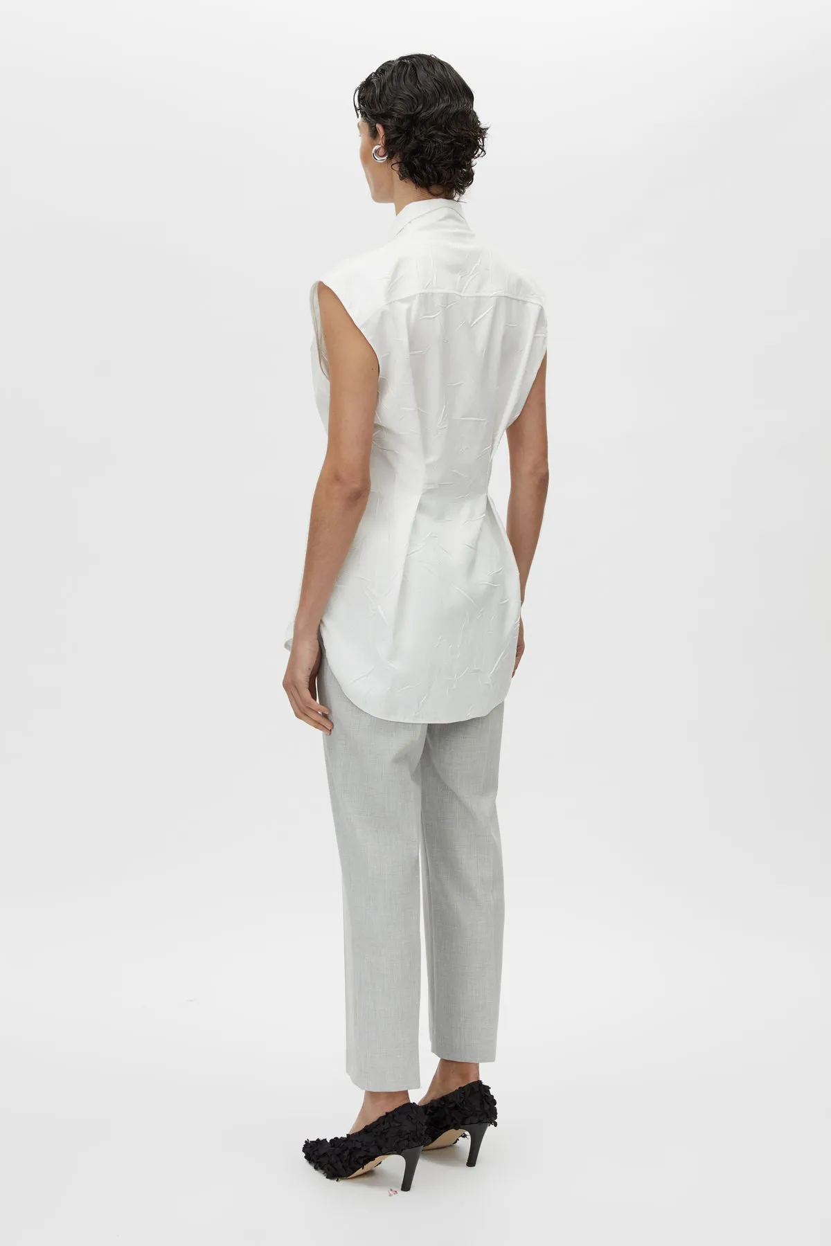 Camilla and Marc | Chantal Shirt - White sold by Sisters & Co product image thumbnail 5