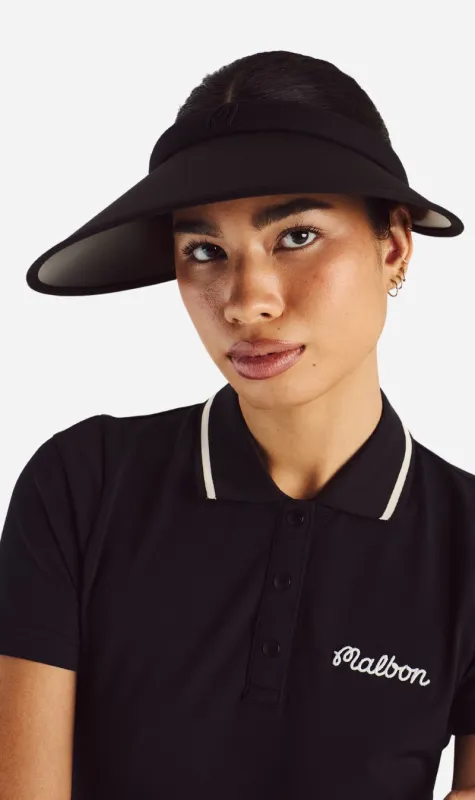 Malbon | Claire Visor - Black sold by Sisters & Co