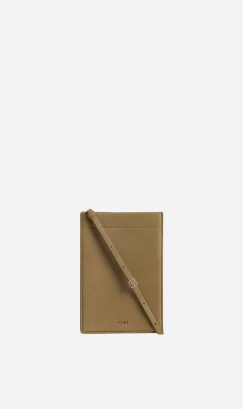 Yu Mei | Georgie Bag - Jade Lambskin sold by Sisters & Co