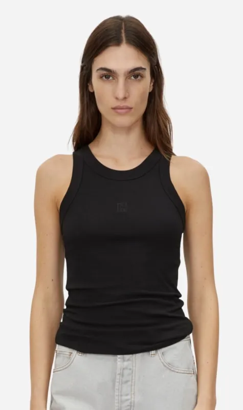 Camilla and Marc | Archie Monogram Tank - Black sold by Sisters & Co