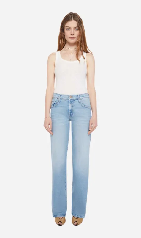 Mother Denim | The Mid Rise Maven Sneak - Blowing In The Wind made by MOTHER