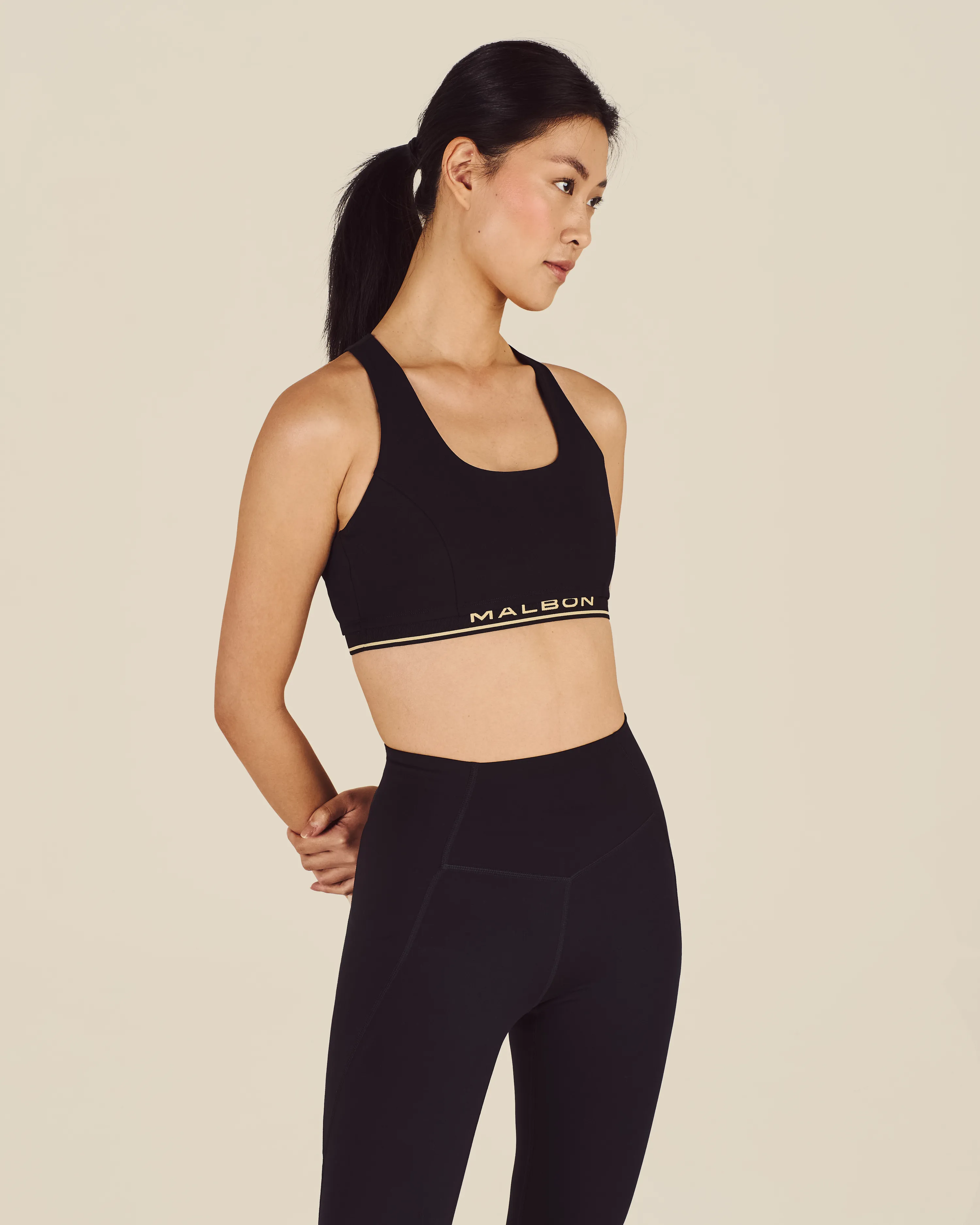 Malbon | Gabriella Scoop Bra Top - Black sold by Sisters & Co product image thumbnail 4
