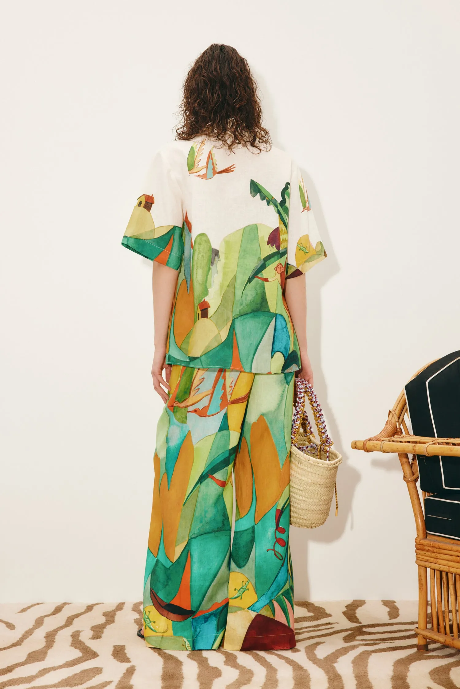 Alemais | Mokshini Shirt - Multi sold by Sisters & Co product image thumbnail 4