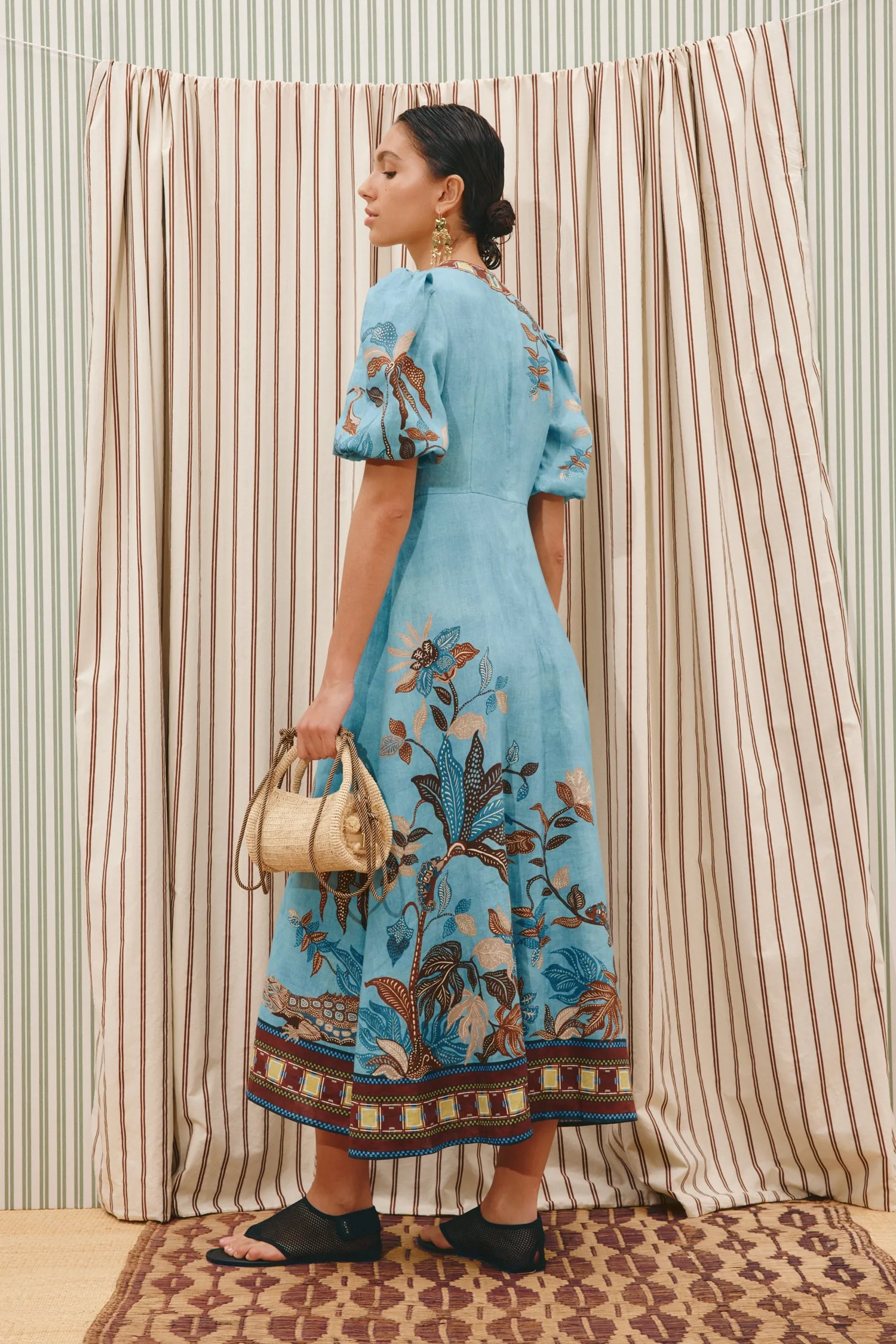 Alemais | Georgie Midi Dress - Multi sold by Sisters & Co product image thumbnail 4