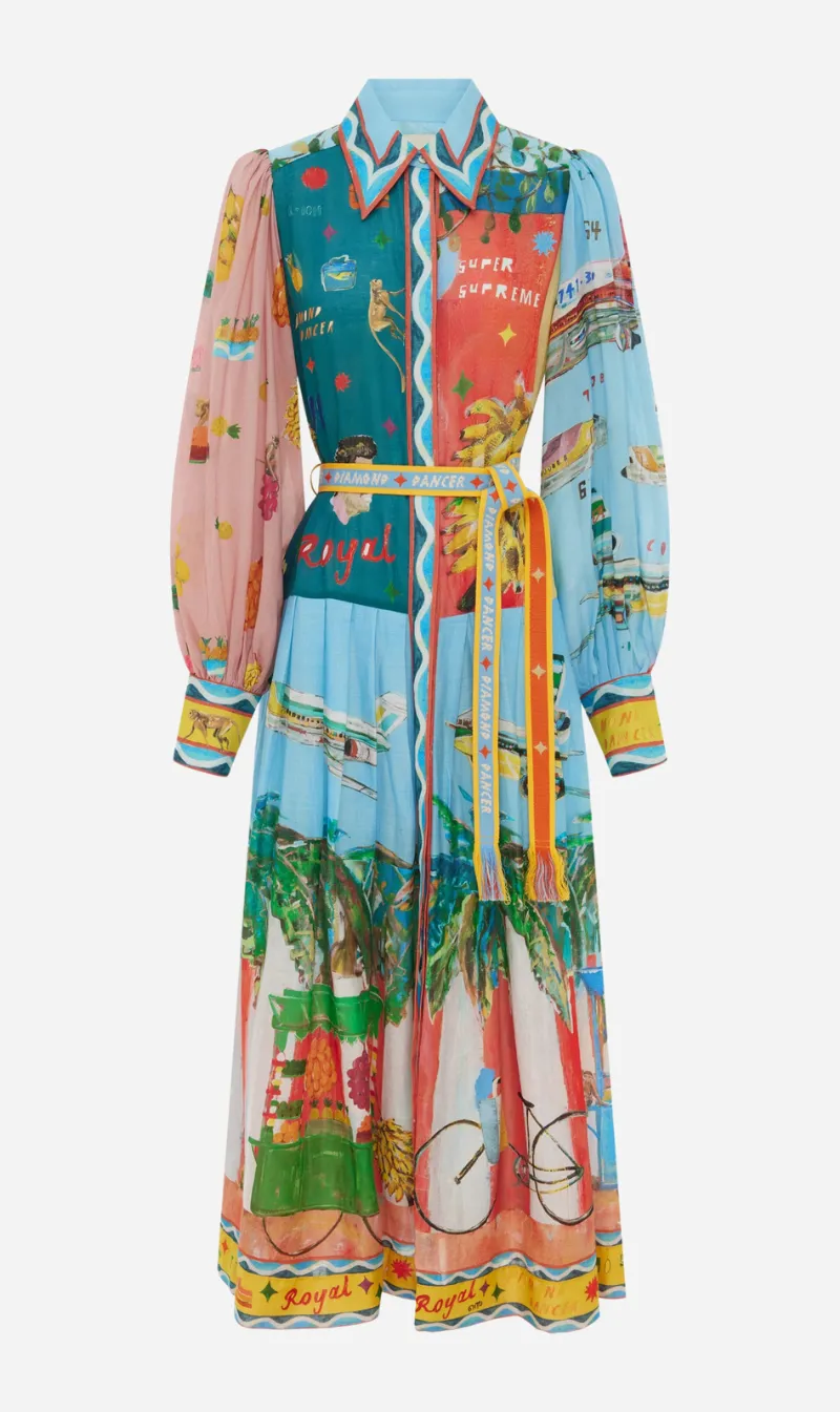 Alemais | All Aboard Shirtdress sold by Sister & Co