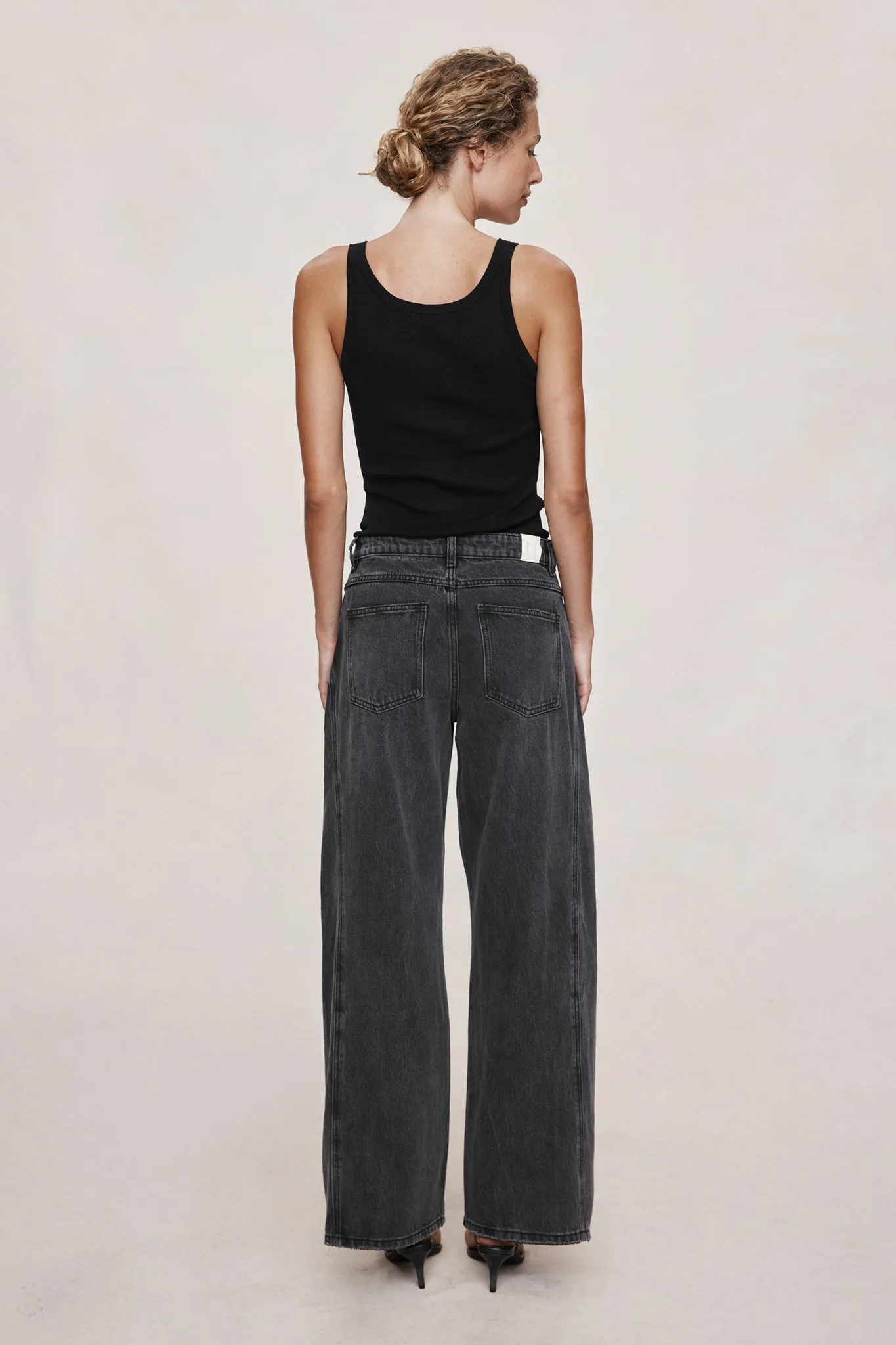 Marle | Cross Stitch Jean - Faded Black sold by Sisters & Co product image thumbnail 5