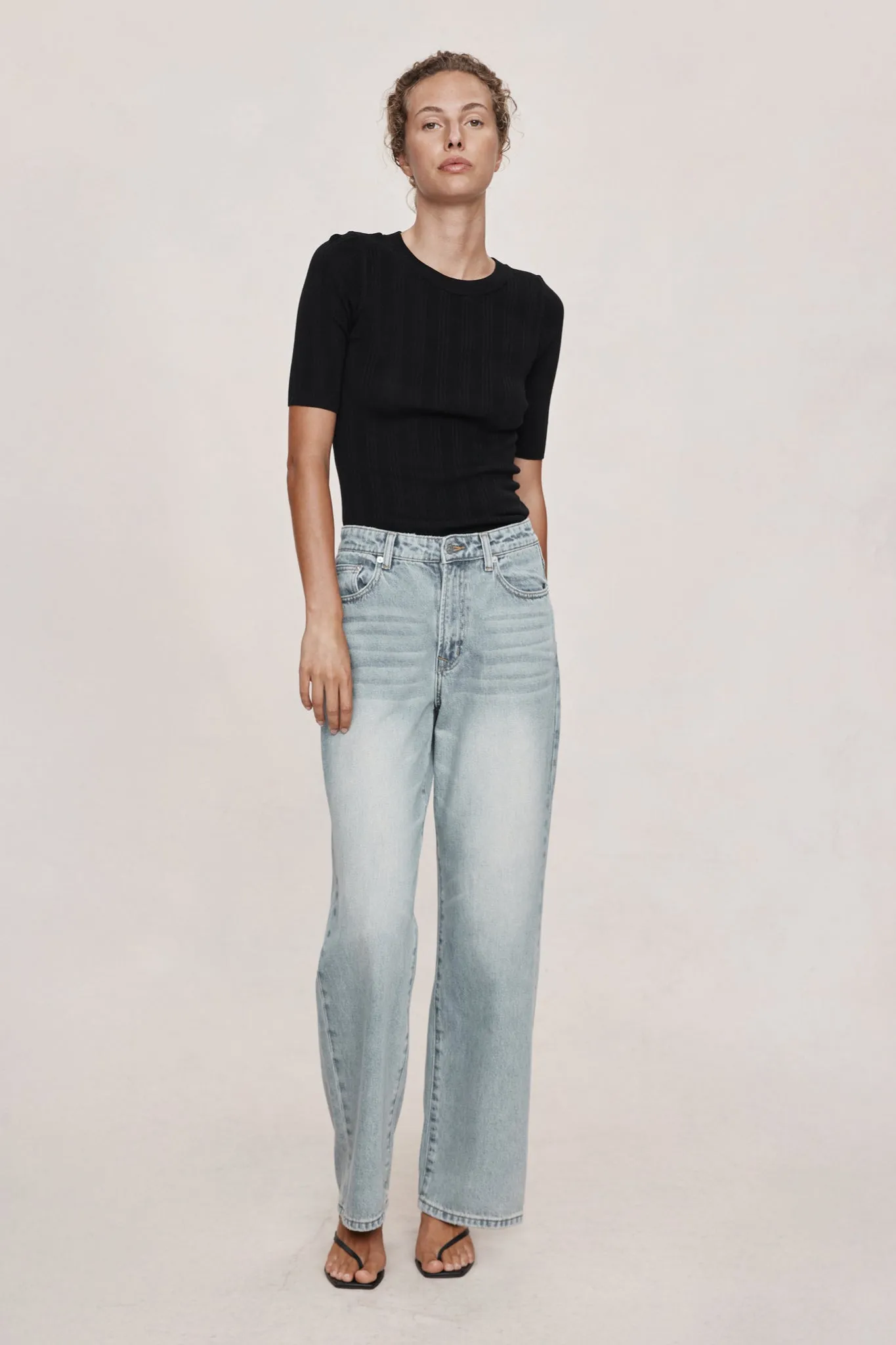 Marle | Wide Leg Jean - Faded Blue sold by Sisters & Co product image thumbnail 2