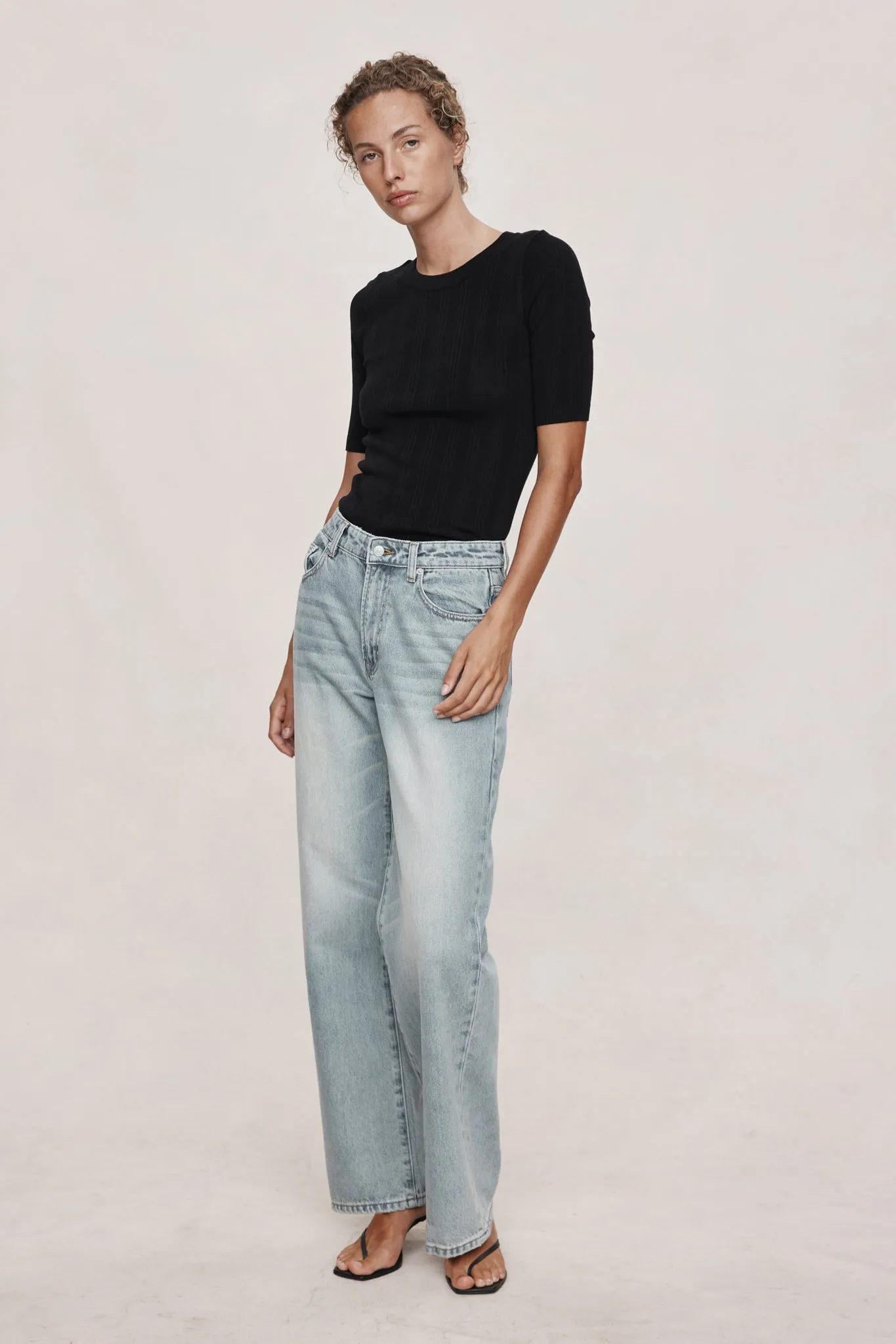 Marle | Wide Leg Jean - Faded Blue sold by Sisters & Co product image thumbnail 3