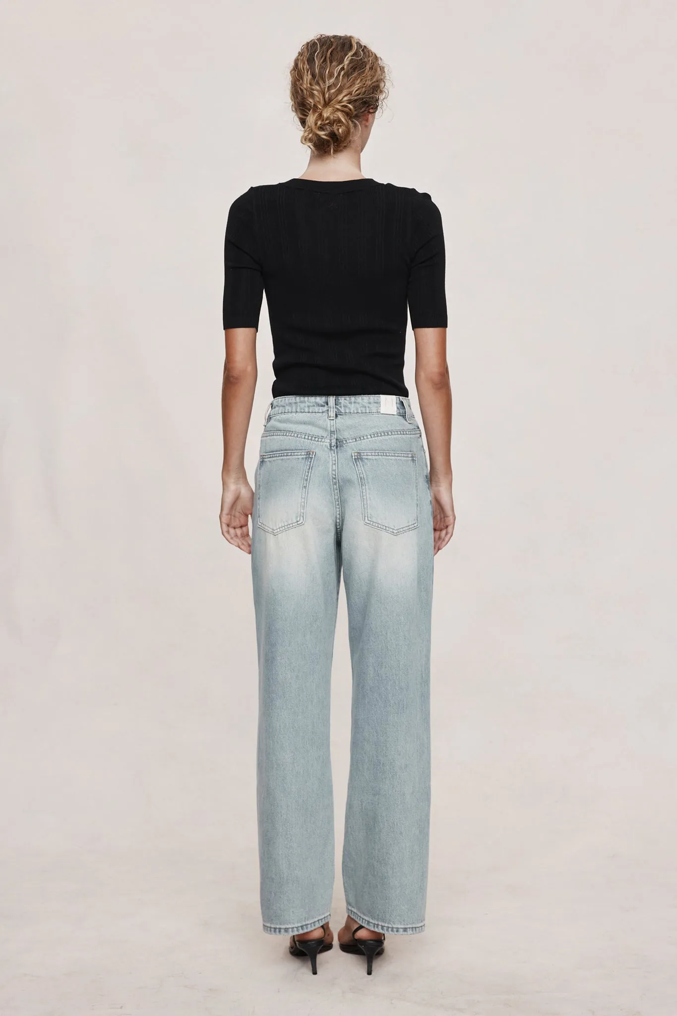 Marle | Wide Leg Jean - Faded Blue sold by Sisters & Co product image thumbnail 5