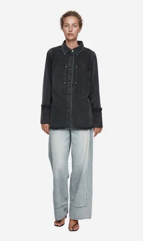 Marle | Crosta Shirt - Faded Black sold by Sisters & Co