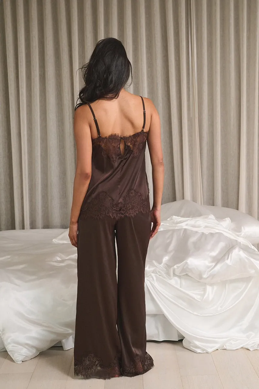 Kat the Label | Olivia Camisole - Espresso sold by Sisters & Co product image thumbnail 3