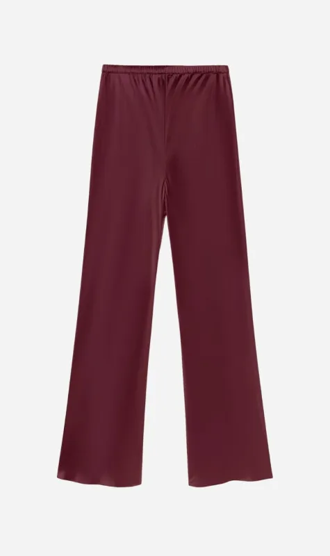 Silk Laundry | Bias Cut Pants - Deadleaf sold by Sisters & Co