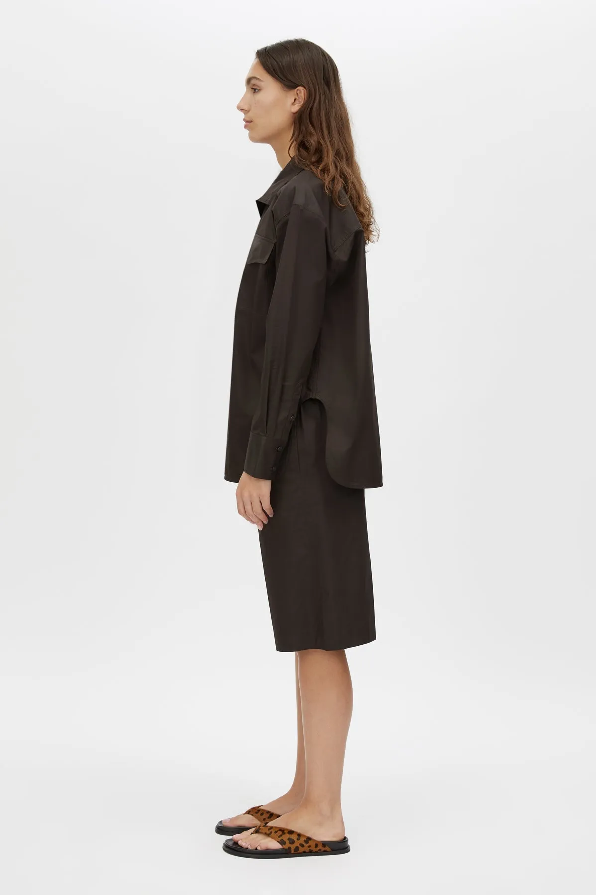 Camilla and Marc | Java Shirt - Espresso sold by Sisters & Co product image thumbnail 4