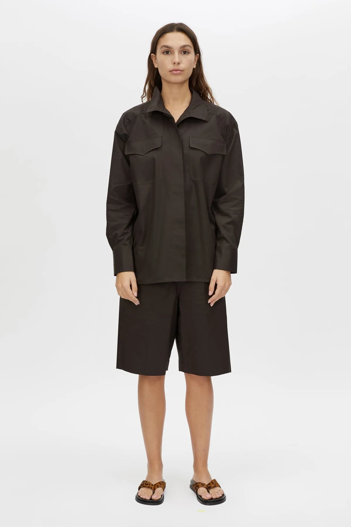 Camilla and Marc | Java Shirt - Espresso sold by Sisters & Co product image thumbnail 3