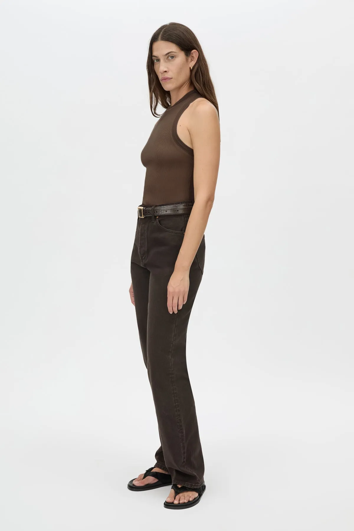 Camilla and Marc | Raha Tank - Espresso sold by Sisters & Co product image thumbnail 3