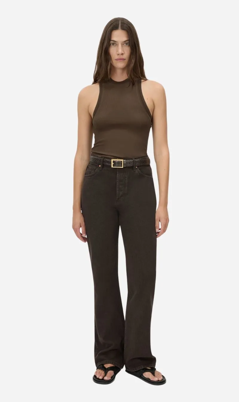 Camilla and Marc | Raha Tank - Espresso sold by Sisters & Co