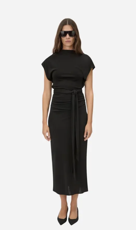 Camilla and Marc | Alda Midi Dress - Black made by camilla & marc