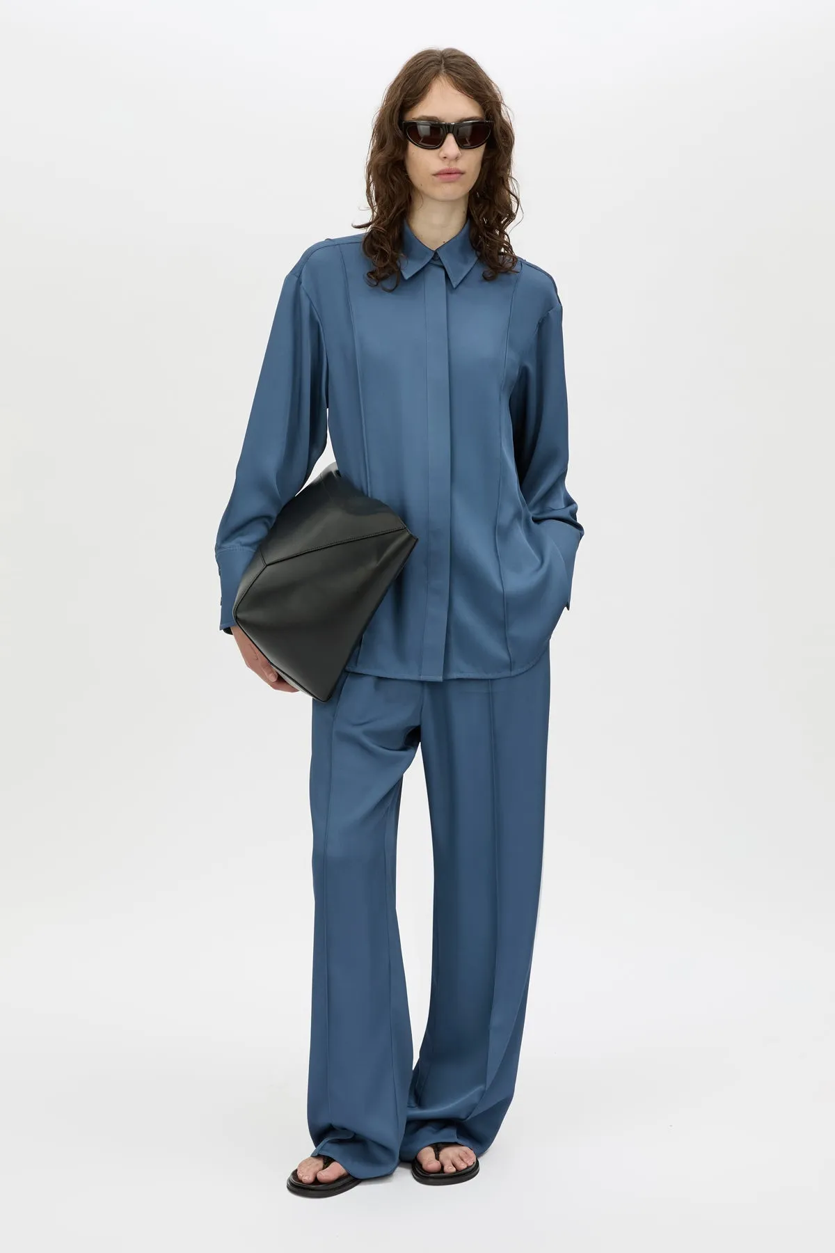 Camilla and Marc | Cameo Pant - Steel sold by Sisters & Co product image thumbnail 3