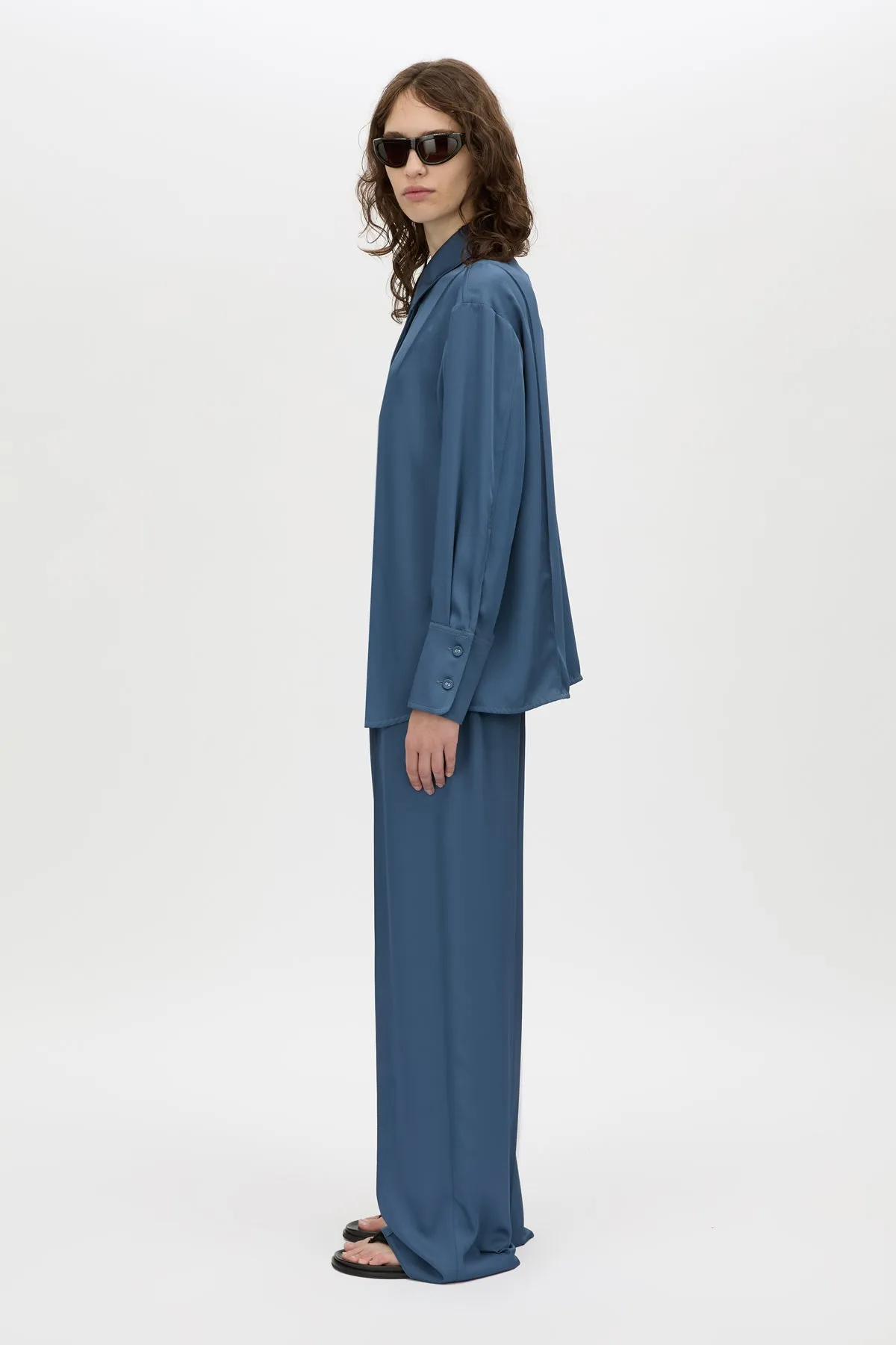 Camilla and Marc | Cameo Shirt - Steel sold by Sisters & Co product image thumbnail 3