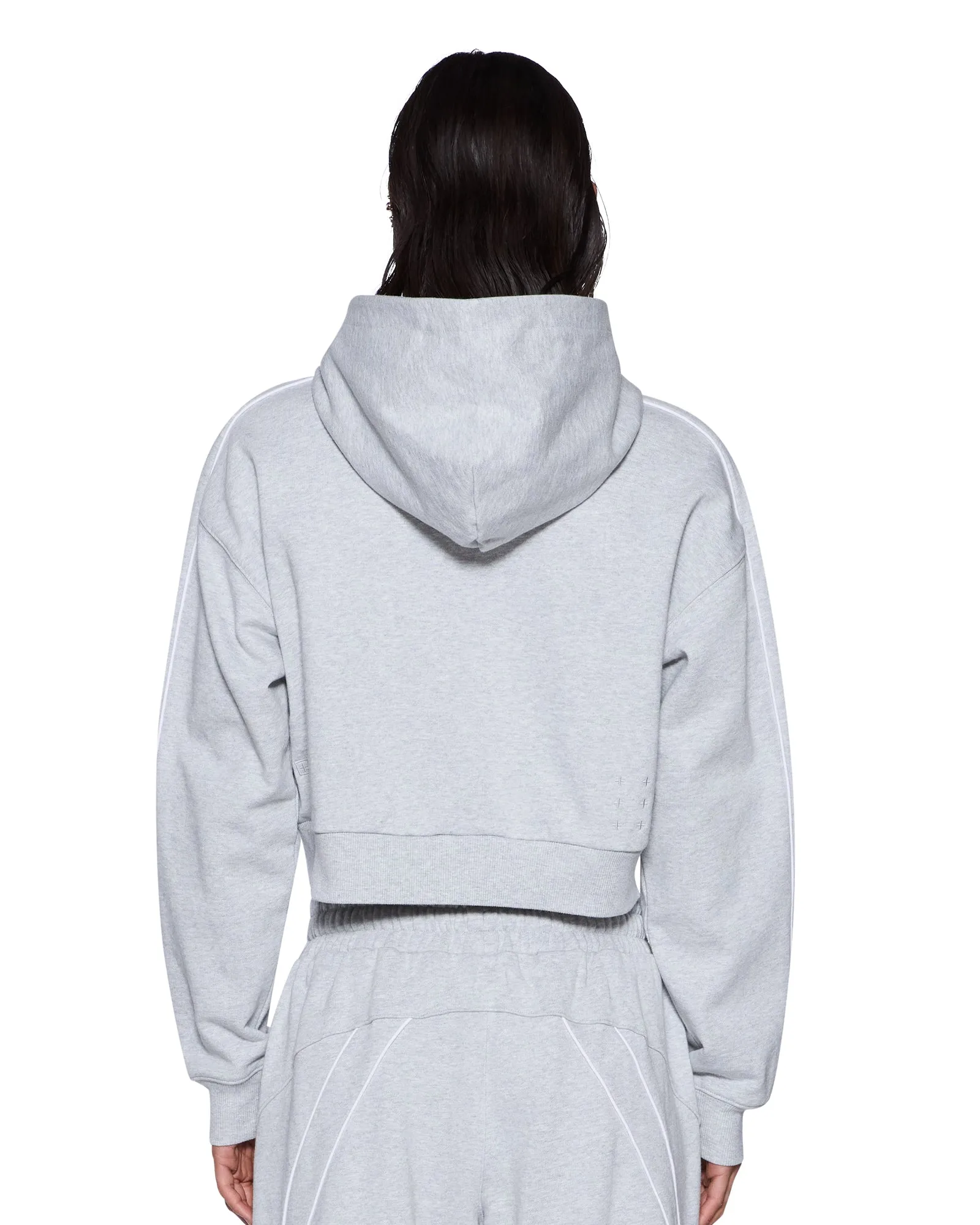 Ksubi | College Origin Zip Hoodie - Grey Marle sold by Sisters & Co product image thumbnail 3