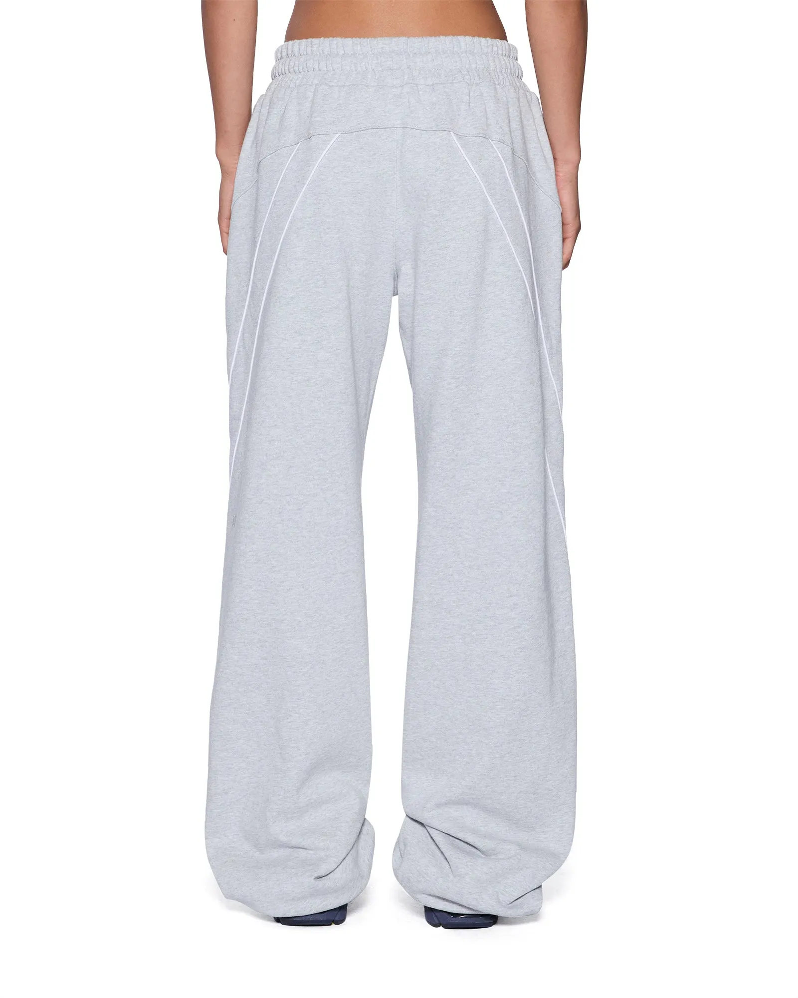 Ksubi | Carter Wide Trakpant - Grey Marle sold by Sisters & Co product image thumbnail 4