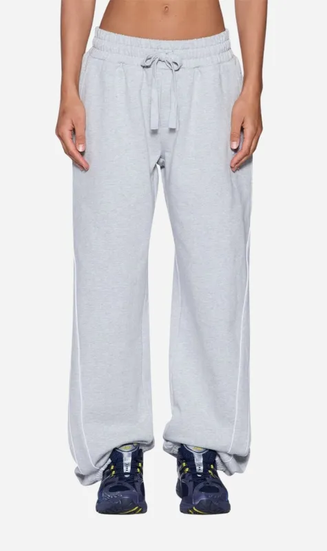 Ksubi | Carter Wide Trakpant - Grey Marle sold by Sisters & Co