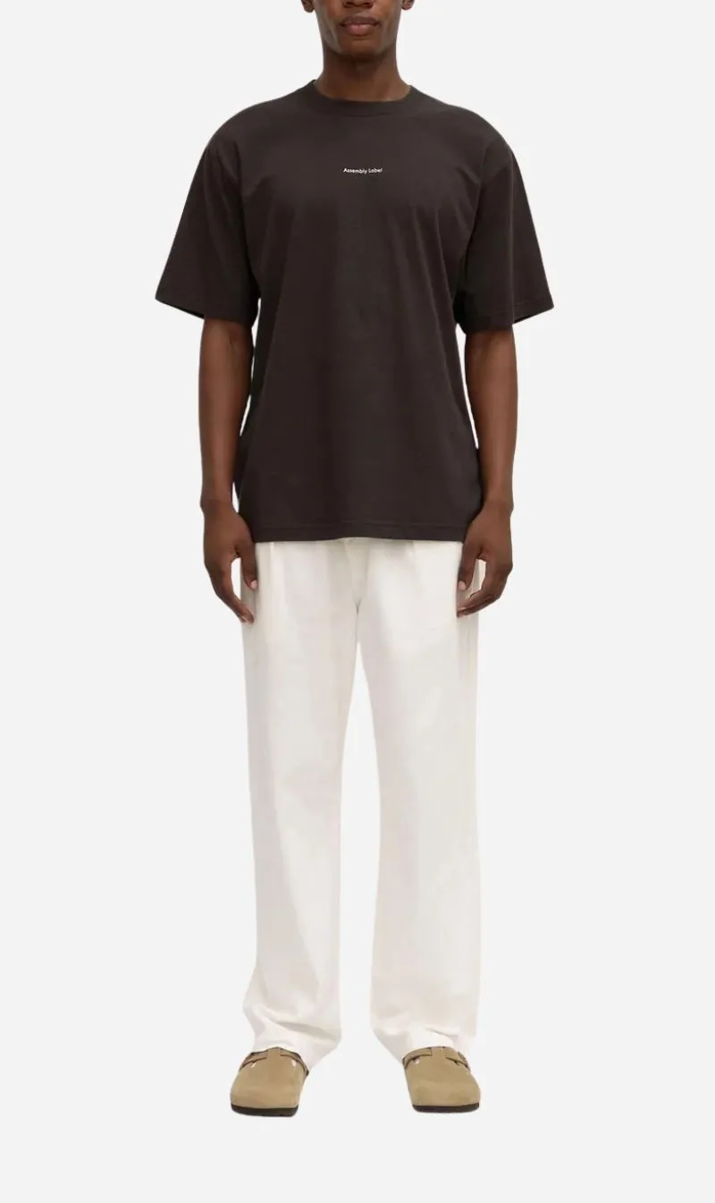 Assembly Label | Mens Atelier Logo Tee - Washed Black sold by Sisters & Co