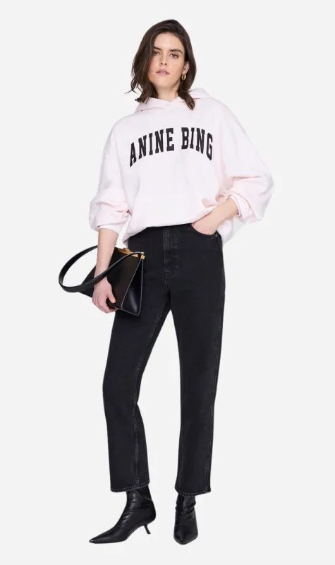 Anine Bing | Harvey Sweatshirt - Washed Pink sold by Sisters & Co