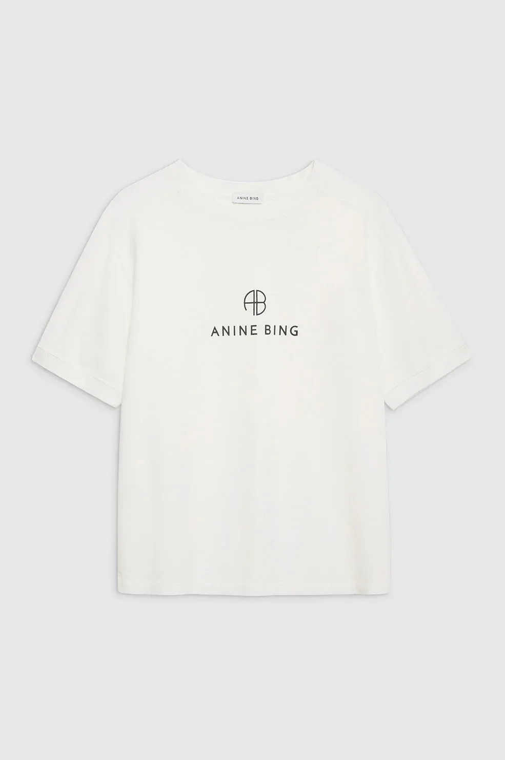 Anine Bing | Jaylin Tee Paris - Ivory sold by Sisters & Co product image thumbnail 3