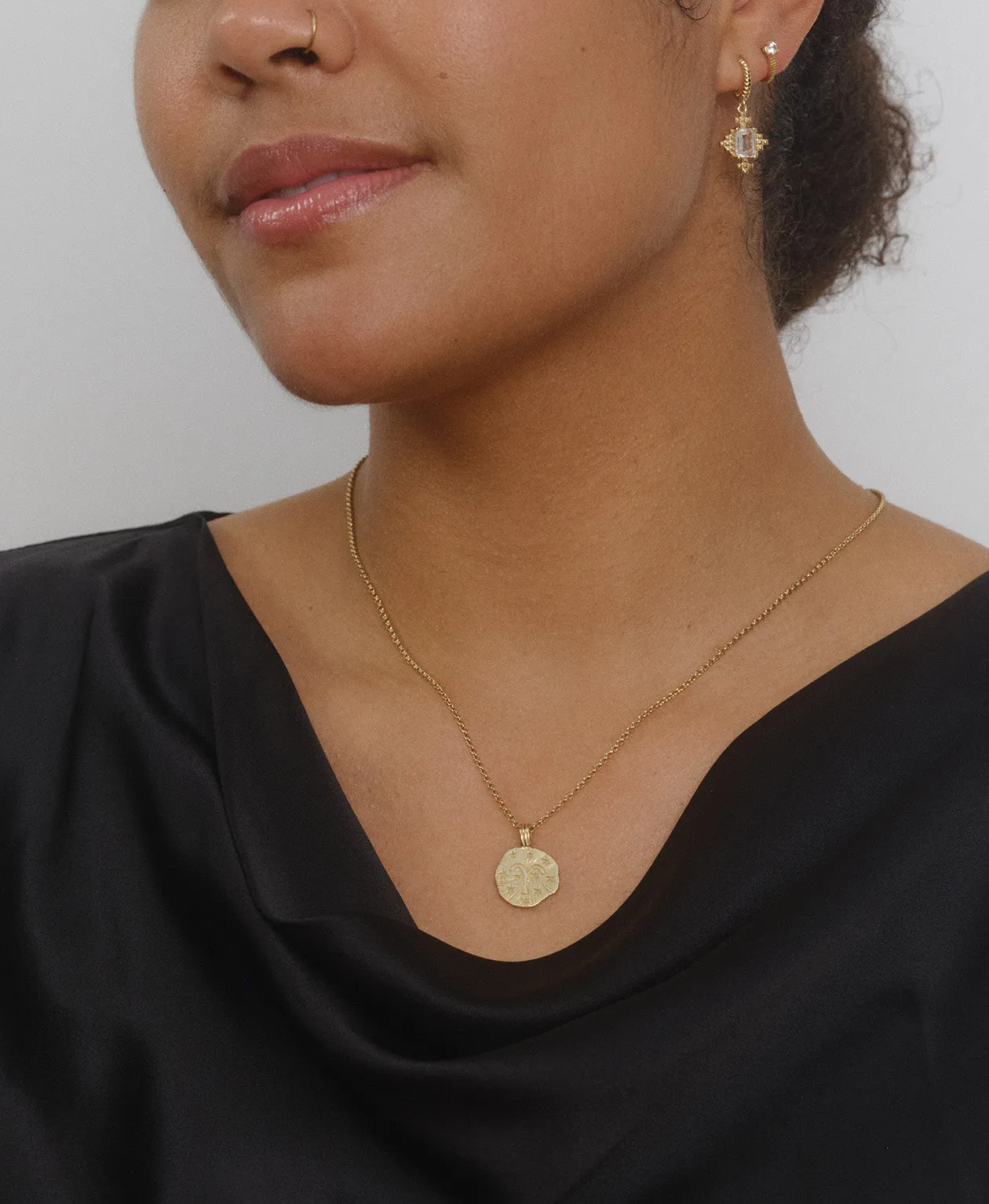 Zoe & Morgan | Sun In Aries Necklace - Gold sold by Sisters & Co product image thumbnail 4