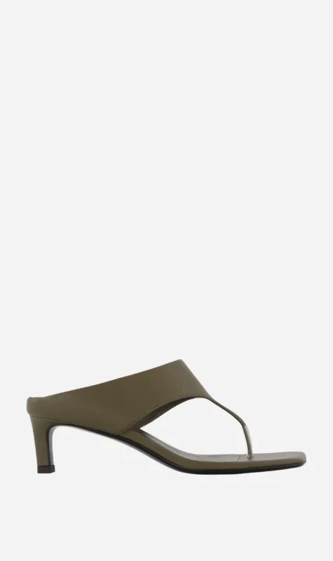 Rebe | Jules Sandal - Olive Brown sold by Sisters & Co