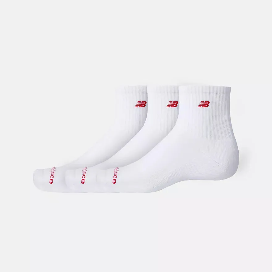 New Balance | Patch Logo Ankle 3 Pack Sock - White sold by Sisters & Co product image thumbnail 2