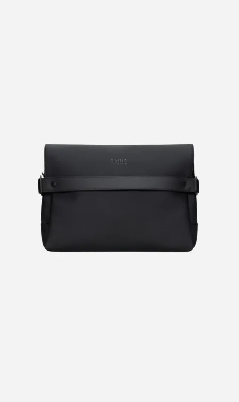 RAINS | OTG Wash Bag - Black sold by Sisters & Co