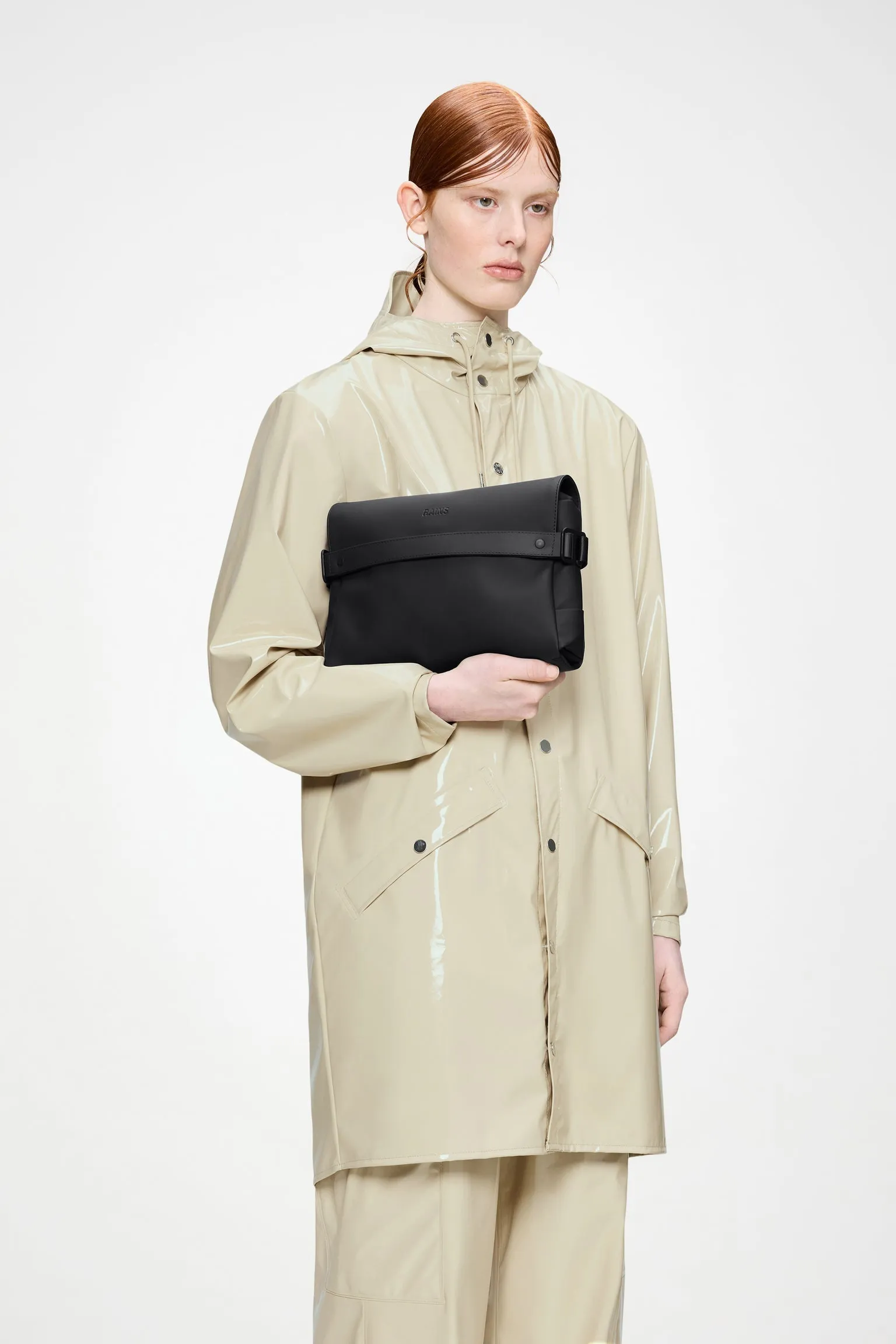 RAINS | OTG Wash Bag - Black sold by Sisters & Co product image thumbnail 2