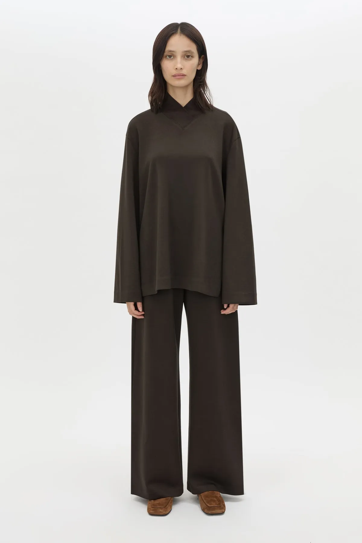Camilla and Marc | Bessette Pant - Espresso sold by Sisters & Co product image thumbnail 2